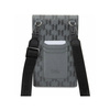 Karl Lagerfeld Saffiano Mongram Plaque - Torba na smartfona i akcesoria (srebrny) (KLWBSAMSMG)