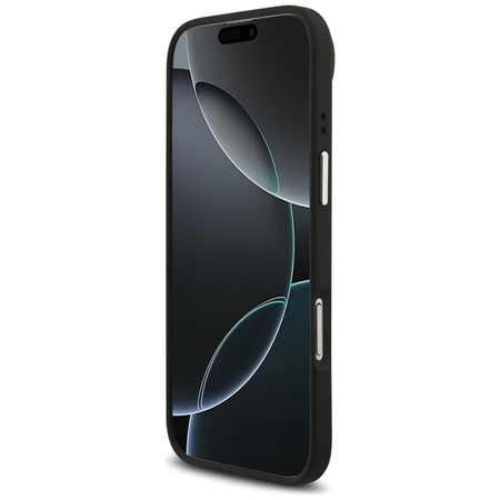 Guess Grained Big 4G Classic Logo - Etui iPhone Air (czarny) (GUHCP17MPG4SMCEK)