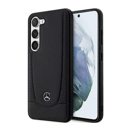 Mercedes Leather Urban Line - Etui Samsung Galaxy S23+ (czarny) (MEHCS23MARMBK)