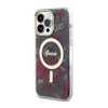 Guess Flower MagSafe - Etui iPhone 14 Pro Max (Zielony) (GUHMP14XHCFWSA)
