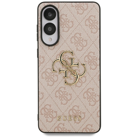 Guess Big 4G Logo Classic Logo - Etui do Samsung Galaxy S25 Edge (różowy) (GUHCS25E4GMGPI)