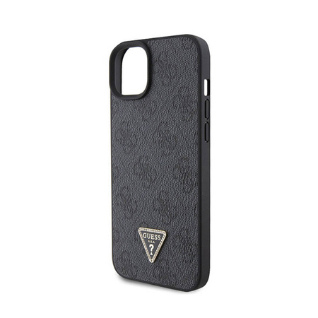Guess Crossbody 4G Metal Logo - Etui iPhone 15 Plus (czarny) (GUHCP15MP4TDSCPK)
