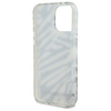 Karl Lagerfeld IML Zebra Pattern & Cord - Etui iPhone 16 Pro (czarny) (KLHCP16LHZBPKCCK)