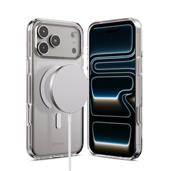 Crong Clear MAG Cover - Etui MagSafe iPhone 17 Pro Max (przezroczysty) (CRGCLRMIP1769PTRS)