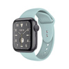 Crong Liquid - Pasek do Apple Watch 44/45/46/49 mm (miętowy) (CRG-44LQB-GRN)