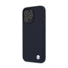 BMW Silicone Signature Logo - Etui iPhone 13 Pro Max (granatowy) (BMHCP13XSILNA)