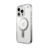 Speck Presidio Perfect-Clear ClickLock & MagSafe - Etui iPhone 16 Pro (Clear / Chrome Finish / Serene Silver) (150703-3199)