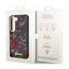 Guess Flower Collection - Etui Samsung Galaxy S23+ (khaki) (GUHCS23MHCFWSA)