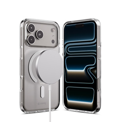 Crong Clear MAG Cover - Etui MagSafe iPhone 17 Pro (przezroczysty) (CRGCLRMIP1763PTRS)