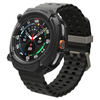 Spigen Rugged Armor - Obudowa do Samsung Galaxy Watch 8 Classic 46 mm (Matte Black) (ACS10012)