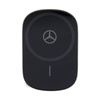 Mercedes Silver Star MagSafe - Magnetyczny uchwyt samochodowy z ładowaniem bezprzewodowym 15W (czarny) (MEWCCGSLK)