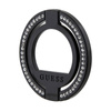 Guess MagSafe Ring Stand Rhinestone - Magnetyczny uchwyt na palec do telefonu z funkcją standu (Czarny) (GUMRSALDGK)