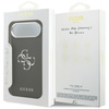Guess Grained Big 4G Classic Logo - Etui iPhone Air (czarny) (GUHCP17MPG4SMCEK)