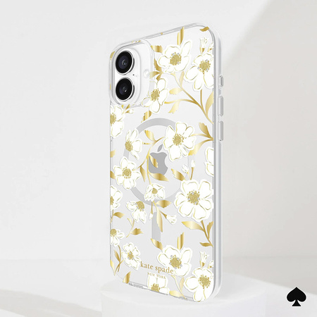 Kate Spade New York Protective Gems MagSafe - Etui iPhone 16 Plus (Sunshine Floral) (KS054384)