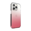 Speck Presidio Perfect-Clear + Ombre - Etui iPhone 14 Pro z powłoką MICROBAN (Clear / Vintage Rose Fade) (150151-9509)