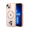 Karl Lagerfeld IML NFT Karl & Choupette MagSafe - Etui iPhone 14 (różowy) (KLHMP14SHNKCIP)