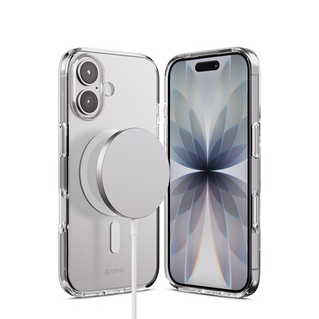 Crong Clear MAG Cover - Etui MagSafe iPhone 17 (przezroczysty) (CRGCLRMIP1763TRS)
