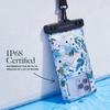 Rifle Paper Waterproof Floating Pouch - Etui wodoodporne do smartfonów do 6.7" (Garden Party Blue) (RP050044)