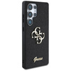 Guess Fixed Glitter Big 4G Metal Logo - Etui do Samsung Galaxy S25 Ultra (czarny) (GUHCS25LHG4SGK)