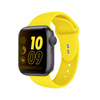 Crong Liquid - Pasek do Apple Watch 38/40/41/42 mm (żółty) (CRG-40LQB-YEL)