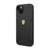 Ferrari Leather Stamp Sides – Etui iPhone 14 Plus (Czarny) (FEHCP14MRBUK)