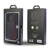 Audi Carbon Fiber Stripe - Etui iPhone 13 Pro Max (Czarny) (AUS-TPUPCIP13PM-R8/D1-BK)