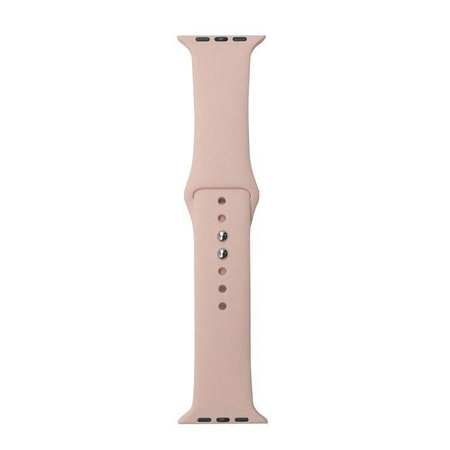 Crong Liquid - Pasek do Apple Watch 44/45/46/49 mm (piaskowy róż) (CRG-44LQB-PSN)