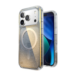 Speck Presidio Lux MagSafe - Etui iPhone 17 Pro (Hyper Mirror Glitter / Silver Metallic) (151022-3274)