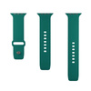 PURO ICON - Elastyczny pasek do Apple Watch 44/45/46/49 mm (S/M & M/L) (Jade) (PUICNAW44DKGRN)