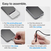 Spigen Universal Strap Set Crossbody & Wrist - Pasek do telefonu na ramię + na nadgarstek (Pearl White) (AFA08365)
