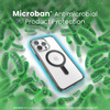 Speck Presidio Perfect-Clear ClickLock & Magsafe - Etui iPhone 15 Pro Max (Clear / Frosted Black / Slate Grey) (150465-3233)