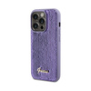 Guess Sequin Script Metal - Etui iPhone 13 Pro (fioletowy) (GUHCP13LPSFDGSU)