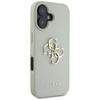 Guess Grained Big 4G Logo Small Classic Logo - Etui do iPhone 16 (zielony) (GUHCP16SPGT4MBN)