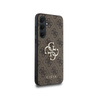 Guess 4G Big Metal Logo - Etui Samsung Galaxy A35 5G (brązowy) (GUHCSA354GMGBR)