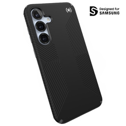 Speck Presidio2 Grip Magnet - Etui Samsung Galaxy S25+ / 24+ MagSafe (Black/Slate Grey/White) (150878-3205)