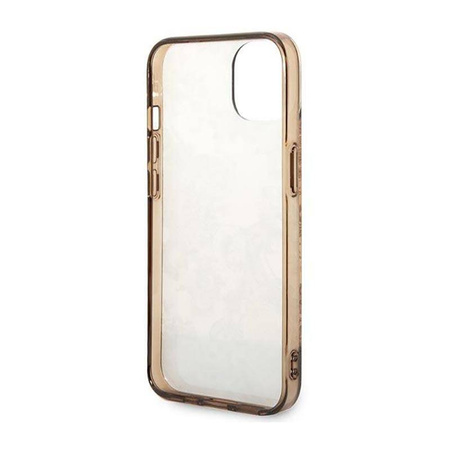 Guess Porcelain Collection - Etui iPhone 14 Plus (ochre) (GUHCP14MHGPLHC)
