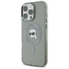 Karl Lagerfeld IML Metal Karl Head MagSafe - Etui iPhone 16 Pro Max (czarny) (KLHMP16XHLSKIK)