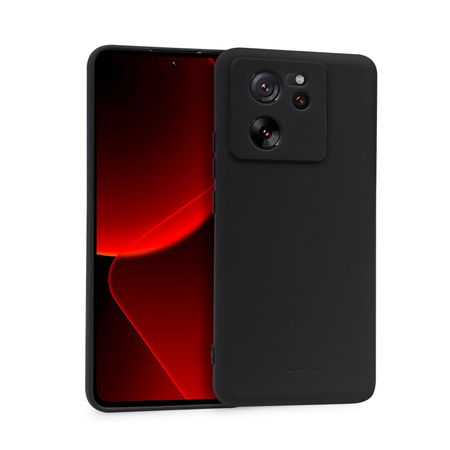 Crong Color Cover - Etui Xiaomi 13T/13T Pro (czarny) (CRG-COLR-XM13T-BLK)