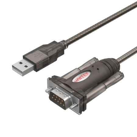 Unitek adapter USB-A - RS-232 - czarny (Y-105)
