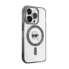Karl Lagerfeld IML Karl Head MagSafe - Etui iPhone 15 Pro Max (przezroczysty) (KLHMP15XHKHNOTK)
