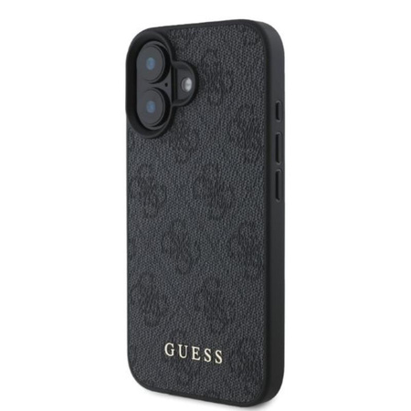 Guess 4G Classic - Etui iPhone 16 (czarny) (GUHCP16SG4GFGR)
