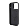 Guess 4G Printed Stripes MagSafe - Etui iPhone 13 Pro Max (Czarny) (GUHMP13XP4RPSK)
