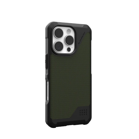 UAG Metropolis LT Magsafe - obudowa ochronna do iPhone 16 Pro kompatybilna z MagSafe oliwkowy (114452113972)