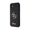 Guess Glitter Script Big 4G - Etui iPhone 11 (czarny) (GUHCN61HG4SGK)