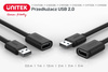 Unitek przewód przedłużacz USB 2.0 AM-AF 1,5M (Y-C449GBK)