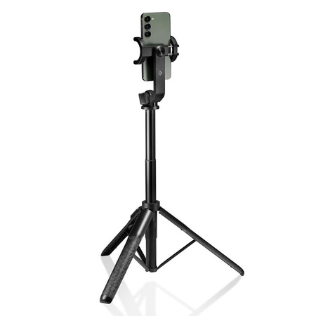 Spigen S560W Bluetooth Selfie Stick Tripod - Statyw na smartfon / uchwyt selfie stick (Czarny) (AMP05813)