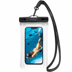 Spigen A610 Universal Waterproof Float Case - Etui do smartfonów do 6.9" (Przezoczysty) (AMP04530)