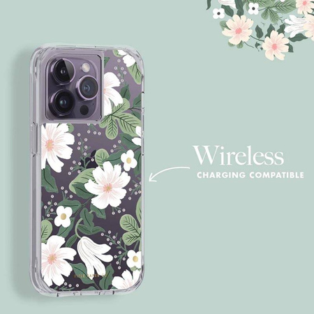 Rifle Paper Clear - Etui iPhone 14 Pro (Willow) (RP049402)