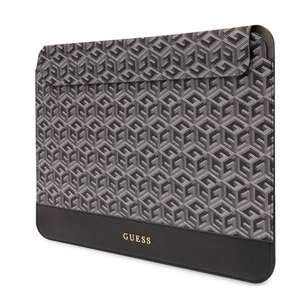 Guess GCube Stripes Computer Sleeve - Etui na notebooka 16" (Czarny) (GUCS16HGCFSEK)