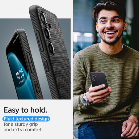 Spigen Liquid Air - Etui do Samsung Galaxy S24 (Matte Black) (ACS07347)